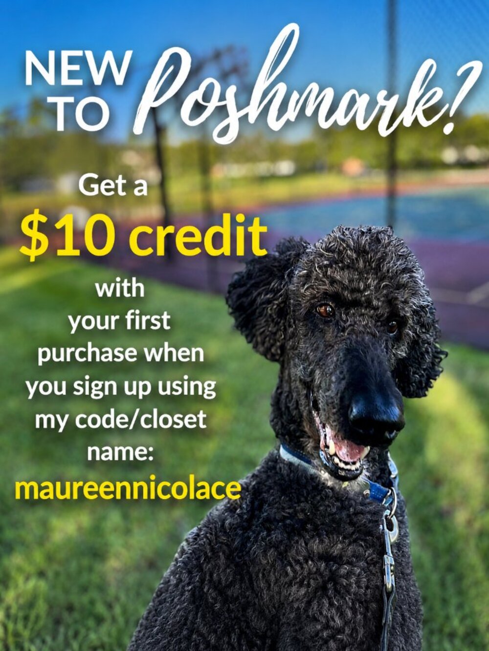 $10 CREDIT FOR SIGNING UP TO POSHMARK!!